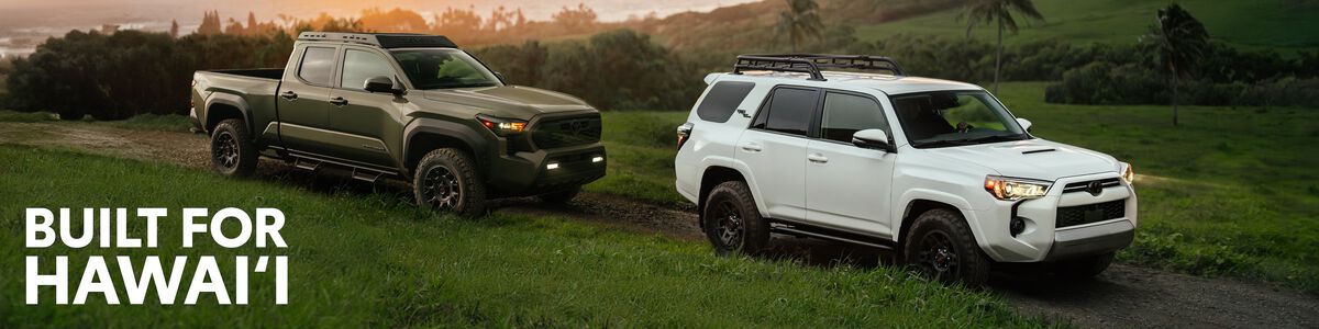 2024 Toyota Tacoma following a 2024 Toyota 4Runner